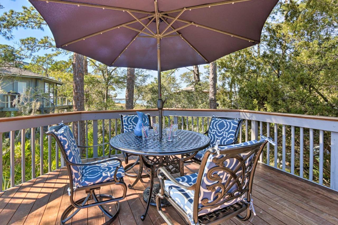 Villa Airy Treehouse With Bikes Walk To Harbour Town! Hilton Head Island Exterior foto